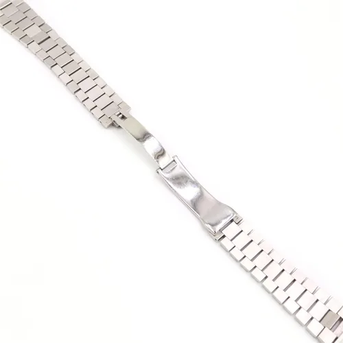 Vista 6 de SCRUBY 20mm 316L Stainless Steel Solid Curved End Screw Links Replacement Wrist Watch Band Bracelet Strap For Rolex President