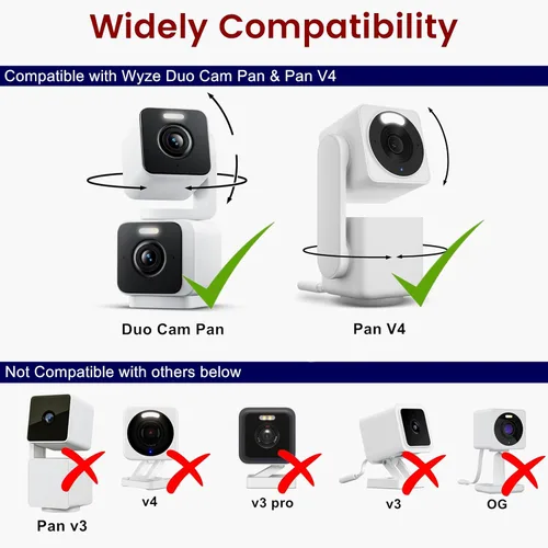 Vista 2 de Cable de extensión de alimentación USB C de 30 pies para cámara de seguridad WYZE Duo Cam Pan 2025 Cable de carga plano de 29.5 ft de largo