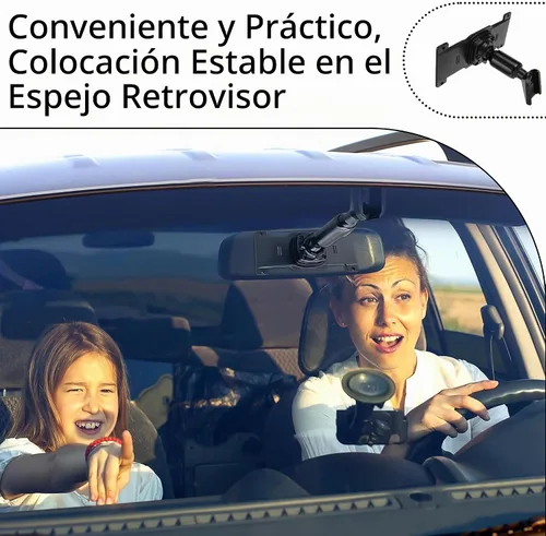 Vista 6 de Kit de panel de placa trasera para espejo retrovisor para espejo retrovisor de 5.5 a 12 pulgadas
