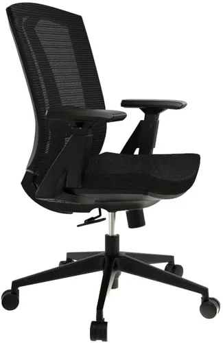 Vista 10 de SUNLINE Elevate - Silla de oficina - Sistema de soporte lumbar ergonómico y ajustable con base de aluminio - Reposacabezas de malla curva 4D