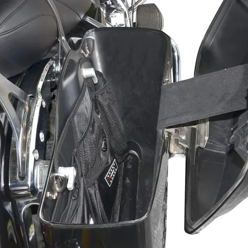 Vista 7 de Goldfire Organizador de alforjas Harley para bolsa de sillín Harley, organizador de herramientas lateral, bolsa de almacenamiento para Touring Road