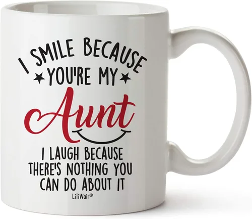 Vista 8 de Smile Aunt Uncle Parent (1, 15 oz, azul tío azul)