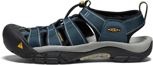 Vista 3 de KEEN Men's Newport H2 Closed Toe Water Sandals Azul marino/Gris (Medium)