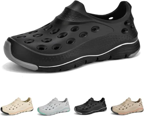 Vista 3 de Unisex for Men and Women Lightweight Closed-Toe Garden Clogs, Breathable Waterproof EVA Sandals, Non-Slip Quick-Dry Slides for Beach Hiking Outdoor