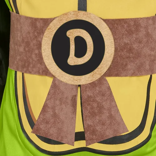 Vista 4 de InSpirit Designs Disfraz de Donatello de Tortugas Ninja Mutantes Adolescentes para Niños, Multicolor
