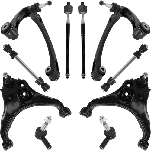 Vista 61 de Detroit Axle - Kit de suspensión frontal de 10 piezas para Dodge Avenger 2008-2014, Chrysler Sebring 2007-2010, 2 brazos de control inferiores, 2