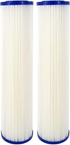 Vista 7 de CFS Paquete de 2 cartuchos de filtro de agua plisados de poliéster para sedimentos compatibles con modelos W50PE, WFPFC3002, SPC-25-1050, FM-50-975