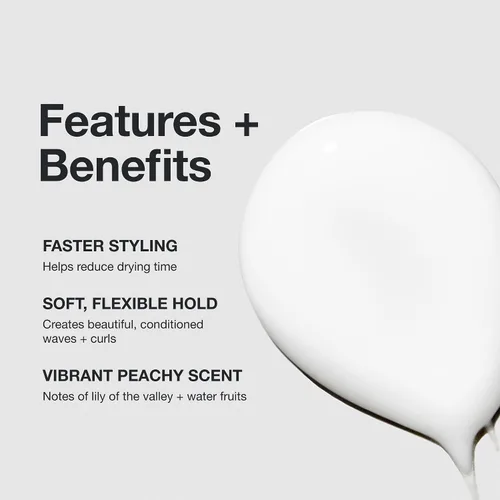 Vista 3 de Paul Mitchell Quick Slip Styling Cream, Faster Styling + Touchable Hold, For Curly Hair + Wavy Hair