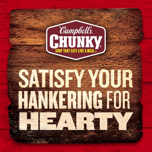 Vista 8 de Sopa Chunky de Campbell’s, sopa abundante de ternera y cebada, lata de 18.8 Oz