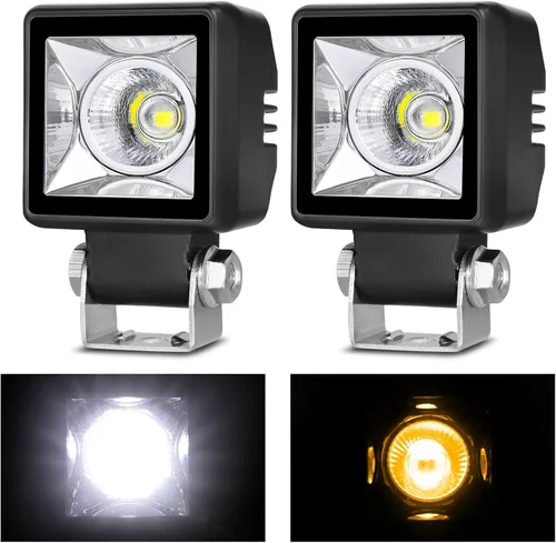 Vista 10 de Luces LED de 2 pulgadas con DRL 2 luces de conducción