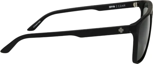 Vista 3 de SPY Czar Gafas de sol suave negro mate con lente verde gris feliz