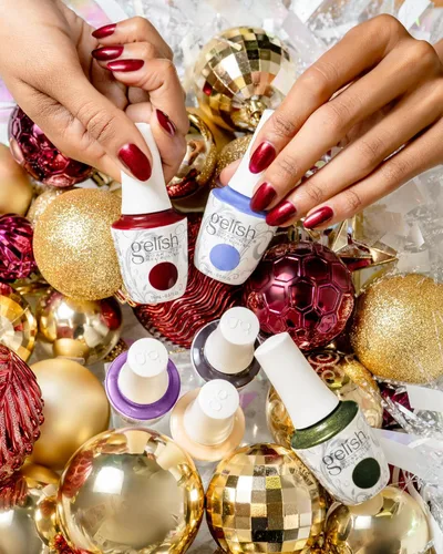 Vista 6 de Gelish Colección Holiday Winter On My Wish List – 0.5 fl oz (0.5 fl oz), libre de TPO, de larga duración, color vibrante, calidad profesional, alto