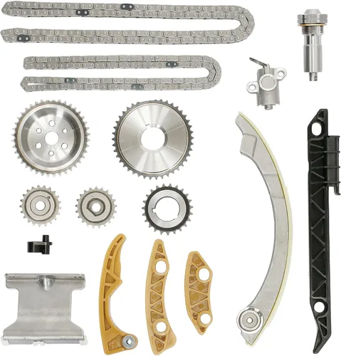 Vista 12 de Kit de cadena de distribución 2.4 L, compatible con 2009-2017 Chevy Captiva Equinox HHR Impala Malibu/GMC Terrain/Buick Lacrosse Regal Engine 2.4L
