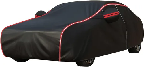 Vista 12 de Funda para automóvil compatible con Audi Q2/Q3/Q4/Q5/Q6/Q7/Q8, funda impermeable para todo tipo de clima, cubierta exterior completa impermeable