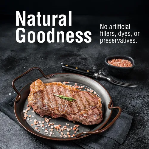 Vista 5 de The Spice Lab Sal del Himalaya – Gruesa 1 libra – La sal rosa del Himalaya es rica en nutrientes y minerales para la salud – Cristal puro gourmet