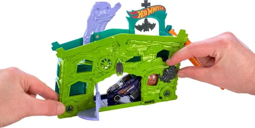 Vista 2 de Hot Wheels Juego Ghost Garage
