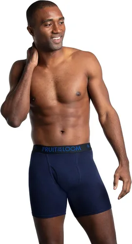 Vista 3 de Fruit of the Loom Men's Premium Breathable Boxer Briefs (Regular & Big Man)
