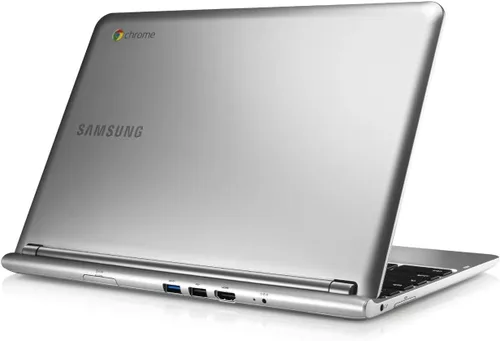 Vista 4 de Samsung 11.6" LED 16GB Chromebook Exynos 5 Dual-Core 1.7GHz 2GB XE303C12-A01US, Plata