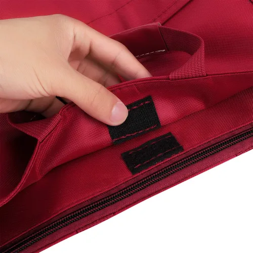 Vista 6 de ITODA Carpeta de archivos Maletín con asa Portátil Cremallera Multifuncional Organizador de Documentos de Negocios Bolsa Bolsa de Mensajero de Viaje