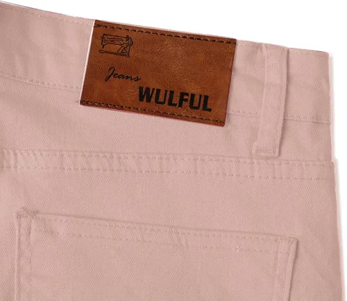 Vista 5 de WULFUL pantalones vaqueros ajustados y cómodos para hombre