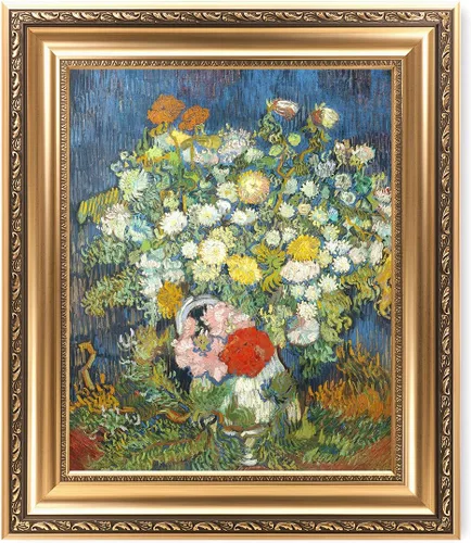 Vista 70 de IPIC - Campo de trigo con cuervos, reproducción artística de Vincent Van Gogh. Lienzo de giclée para decoración del hogar 10#F (20 x 16)