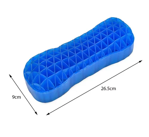Vista 4 de Almohada Cojin Ergonomico Cuello Gel Alivio Soporte Cervical
