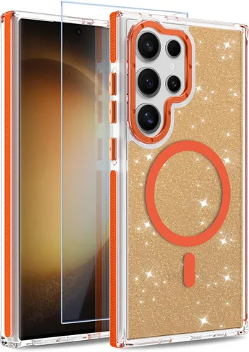 Vista 62 de Funda magnética para Google Pixel 10 Pro XL [compatible con Magsafe] [bonito diseño fluorescente de moda] a prueba de golpes, delgada, translúcida