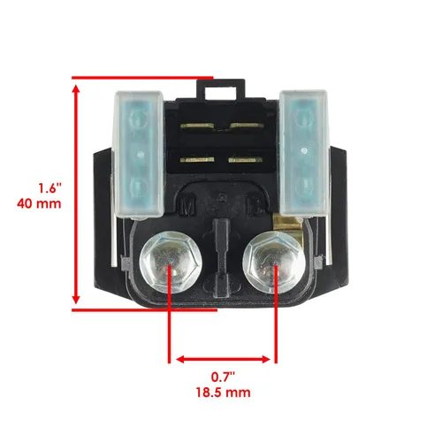Vista 3 de Caltric Relé solenoide de arranque compatible con Yamaha Fz-1 Fz1 Fzs10 2006-2014 / Fz-S1 Fzs10F 2015