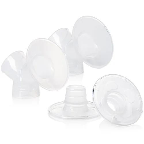 Vista 8 de Evenflo Feeding Sistema de brida AdvancedFit de 2 piezas con acceso a video instructivo, XS, 0.827 in (paquete de 2)
