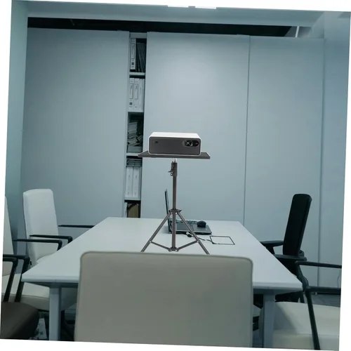 Vista 4 de Mikinona Práctico trípode de proyector de aleación de aluminio Soporte de tableta de altura ajustable