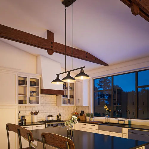 Vista 7 de Kenroy Home 93512BL Dale Lanterns, mediano, negro