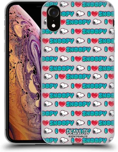 Vista 64 de Head Case Designs Funda de gel con licencia oficial de Peanuts Beach Surf Snoopy Boardwalk Airbrush [protección de grado militar] compatible