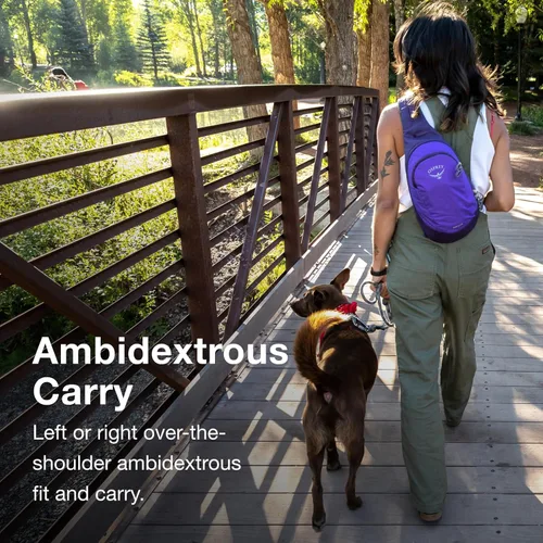 Vista 3 de Osprey Daylite Shoulder Sling Bag Compact Crossbody Backpack for Everyday Carry, Festivals, and Lightweight Travel