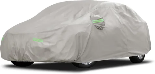 Vista 67 de Migaven Car Cover Custom Fit for Jeep Wrangler 2 Door 1987-2026 JK JL CJ YJ TJ, Waterproof Rain Sun Protection with Door Zipper & Inner Cotton