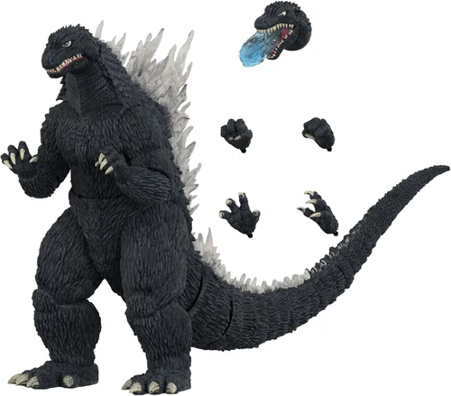 Vista 13 de Super7 ¡ULTIMATES! Toho HeiSei M.O.G.U.E.R.A. - Figura de acción de Toho Godzilla de 8 pulgadas con accesorios, coleccionables de películas clásicas