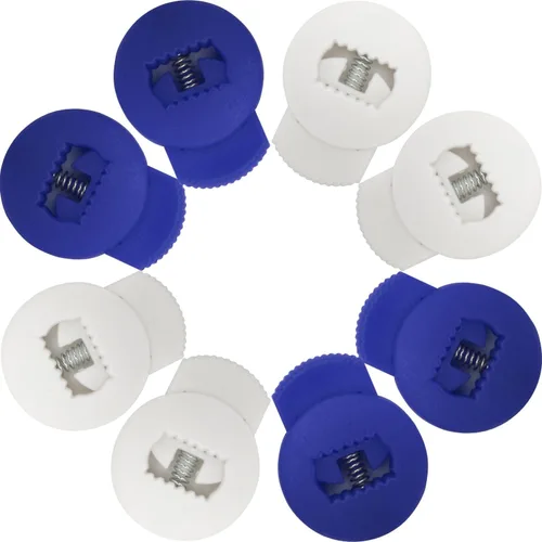 Vista 17 de AliBall Glove Locks - Juego de 8 cerraduras de encaje para guantes, nunca más necesitarás nudos, se adapta a todos los guantes de béisbol y sóftbol