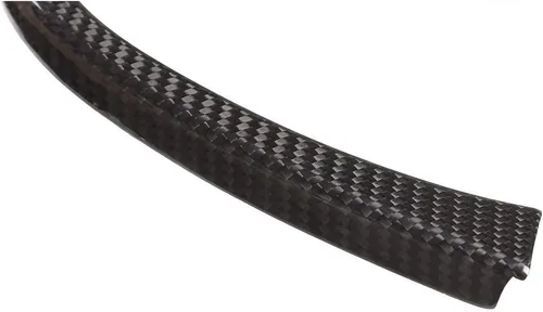 Vista 5 de YIWANG Tiras decorativas de fibra de carbono real en forma de L para palanca de cambios de coche para BMW F80 F82 F83 M3 M4 2014-2018 Accesorios