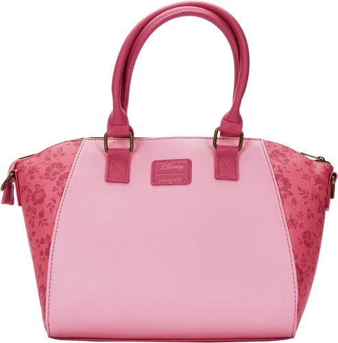 Vista 4 de Loungefly Disney - Bolso bandolera con diseño de pájaros blancos como la nieve, Rosado