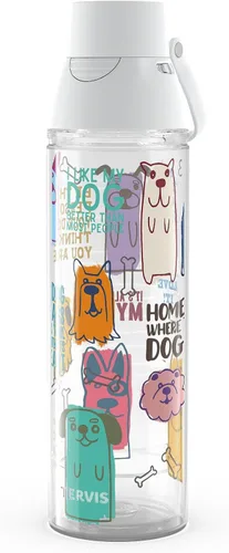 Vista 11 de Tervis Vaso térmico de doble pared con aislamiento de Dog Sayings hecho en Estados Unidos mantiene las bebidas frías y calientes, 16 onzas, clásico