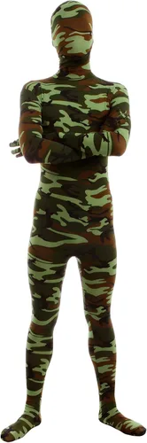 Vista 7 de Aniler Traje de Cuerpo Completo Zentai de Elastano para Hombres y Mujeres Disfraz Body Azul bebé