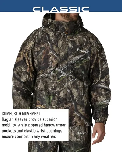Vista 5 de FROGG TOGGS - Chaqueta impermeable y transpirable para hombre Classic Pro Action para lluvia