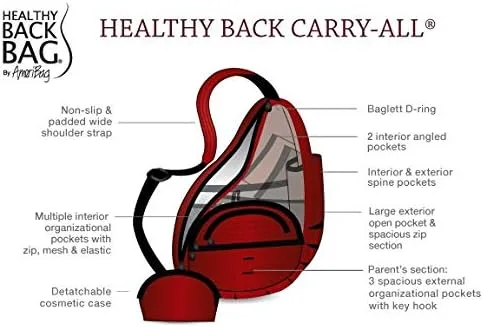 Vista 5 de AmeriBag Bolsa de espalda saludable para llevar todo extra grande