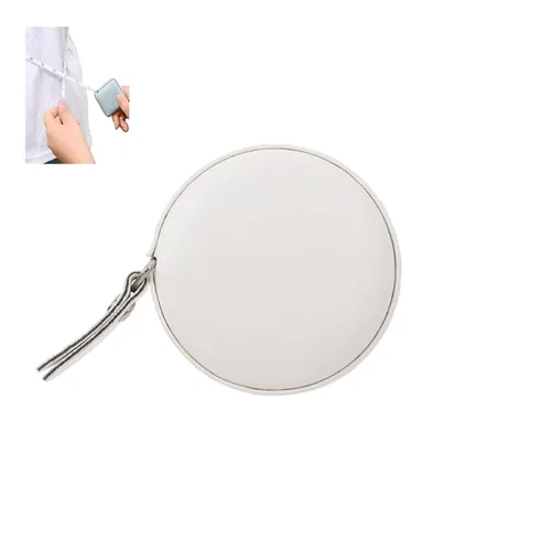 Vista 12 de Cinta métrica suave para el cuerpo, 59.1 in, 60 pulgadas, cinta métrica de doble escala, cinta métrica retráctil para medición corporal, costura