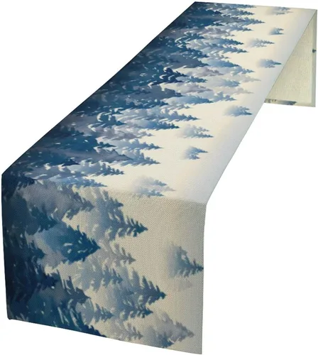 Vista 31 de Camino de mesa con estampado de vaca, camino de mesa estilo occidental con estampado de cuero de vaca en blanco y negro, decoración de mesa