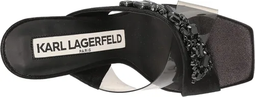 Vista 5 de Karl Lagerfeld Paris Sandalia de tacón Fawn para mujer