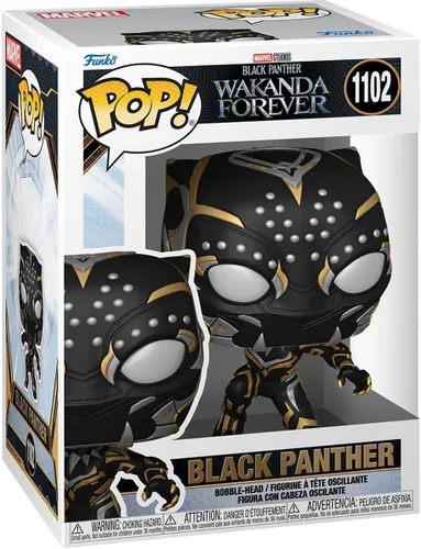 Vista 2 de POP Marvel: Black Panther: Wakanda Forever - Figura de vinilo Funko de Shuri as Black Panther (con funda protectora de caja compatible), multicolor