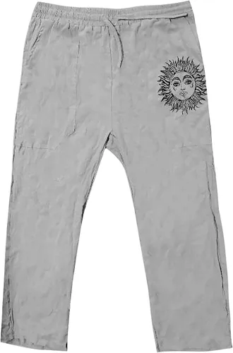 Vista 2 de Pantalones para hombre de ajuste relajado para hombre, ajuste relajado, moda al aire libre, básicos, casuales, sueltos, transpirables, de secado