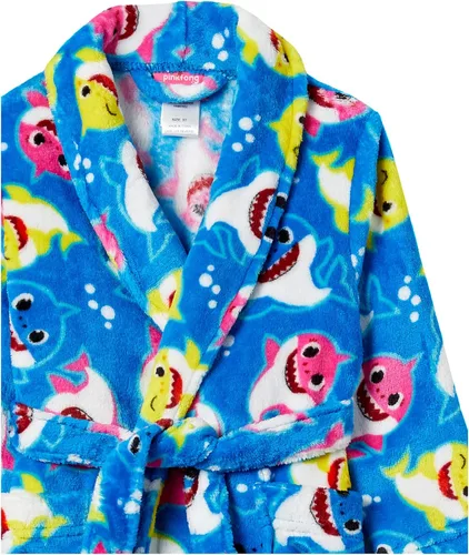 Vista 2 de Nickelodeon boys Paw Patrol Baby Shark Bathrobe