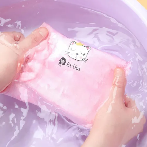 Vista 4 de Sello personalizado para ropa, sello con nombre personalizado, impermeable, no se decolora, 4 estilos