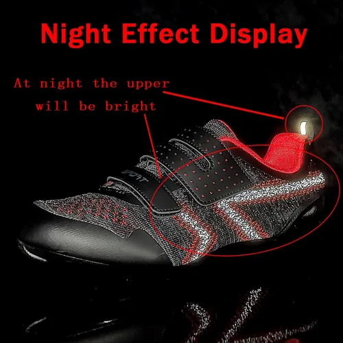 Vista 5 de ULTIANT Zapatos de ciclismo para hombre y mujer, compatibles con Peloton Road Bike Zapatos de ciclismo con aspecto Delta Cleats para interiores